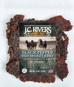 Black Pepper Beef Brisket Jerky