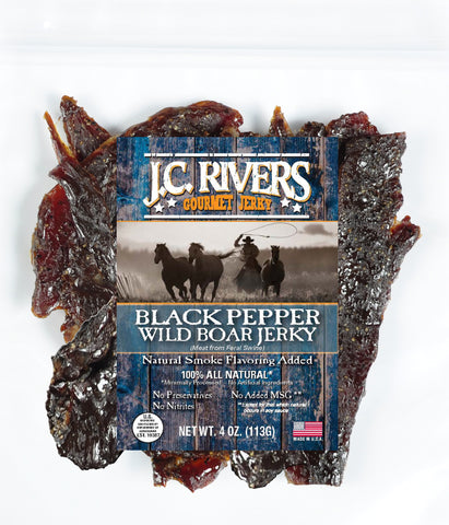 Black Pepper Wild Boar Jerky