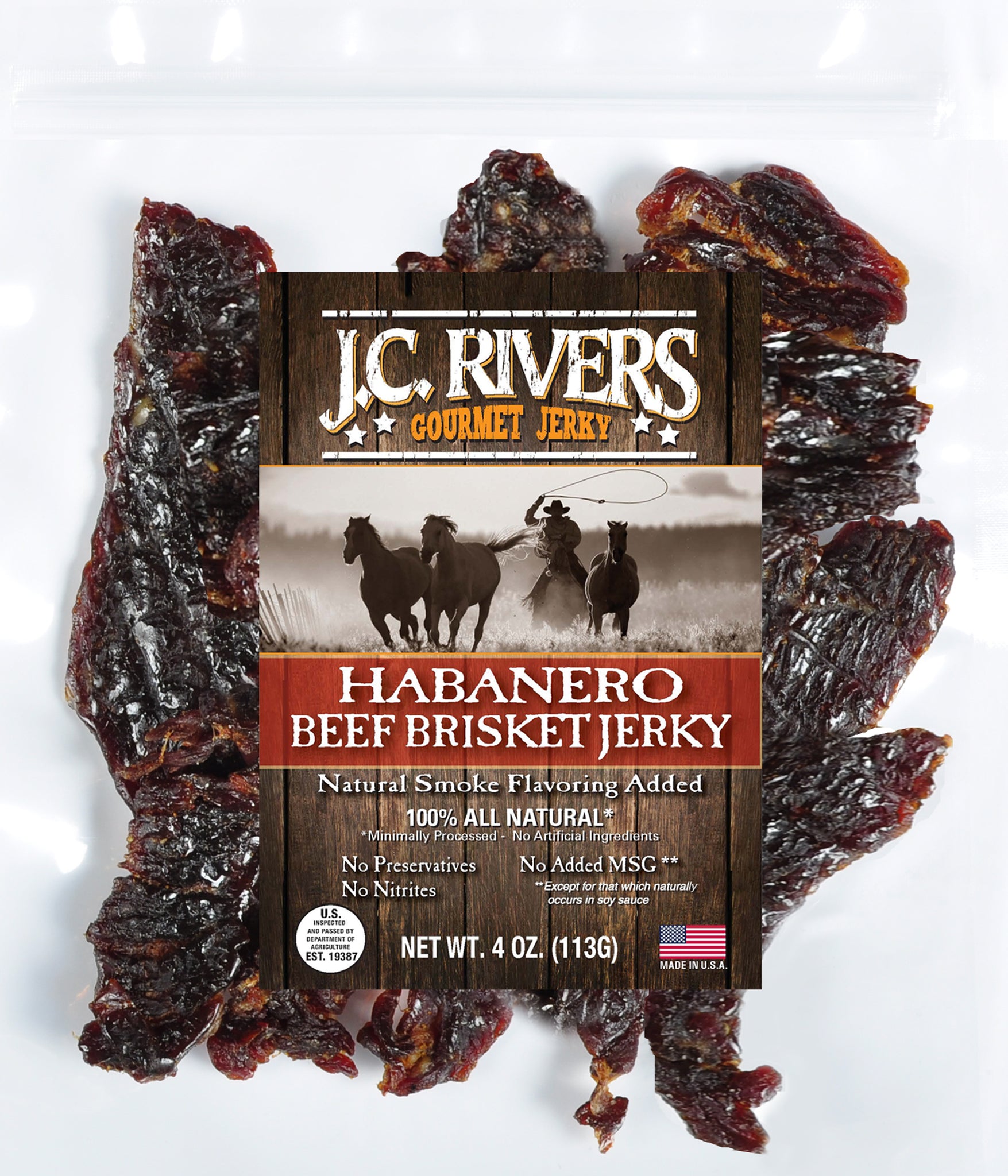 Habanero Beef Brisket Jerky