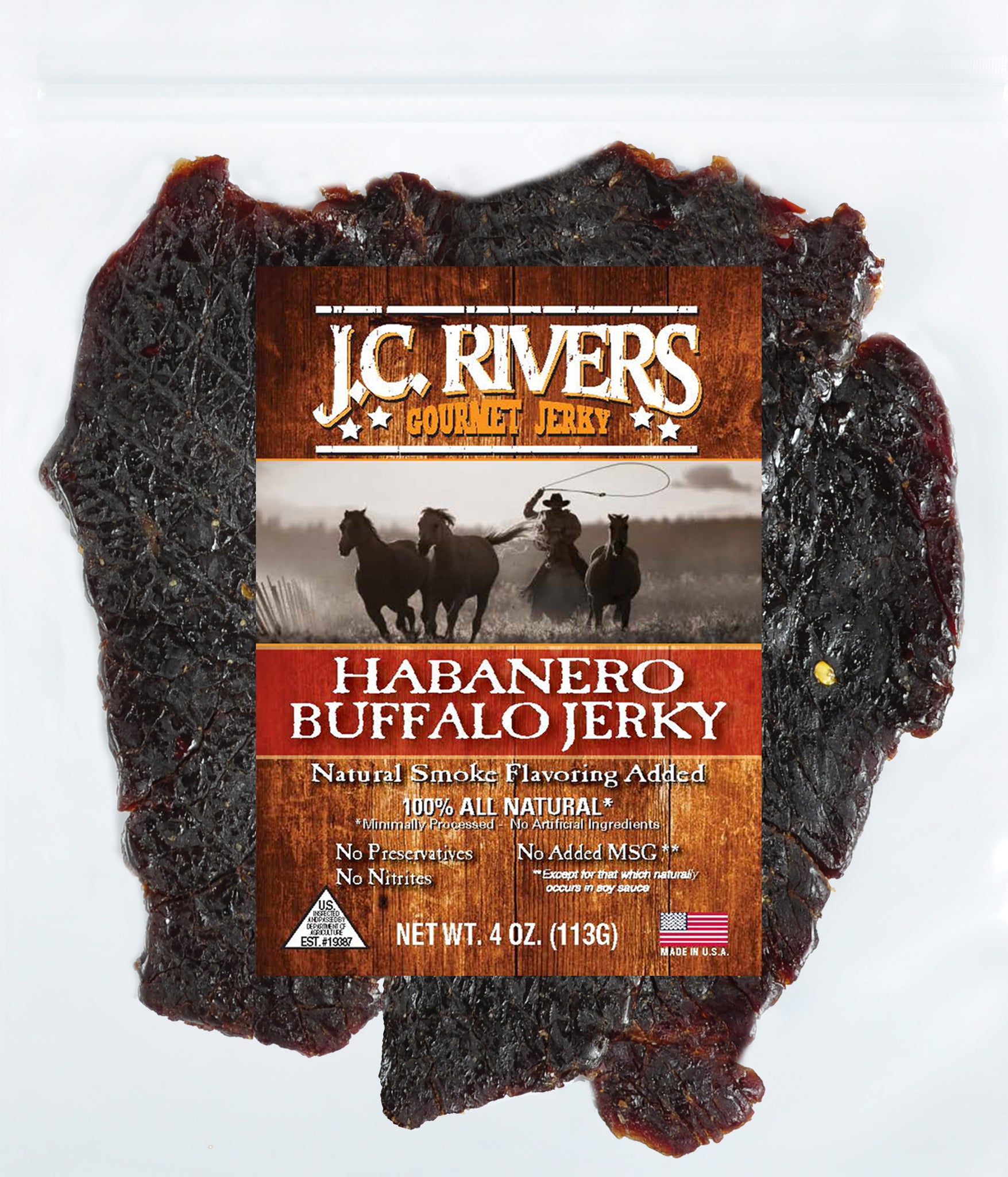 Habanero Buffalo Jerky