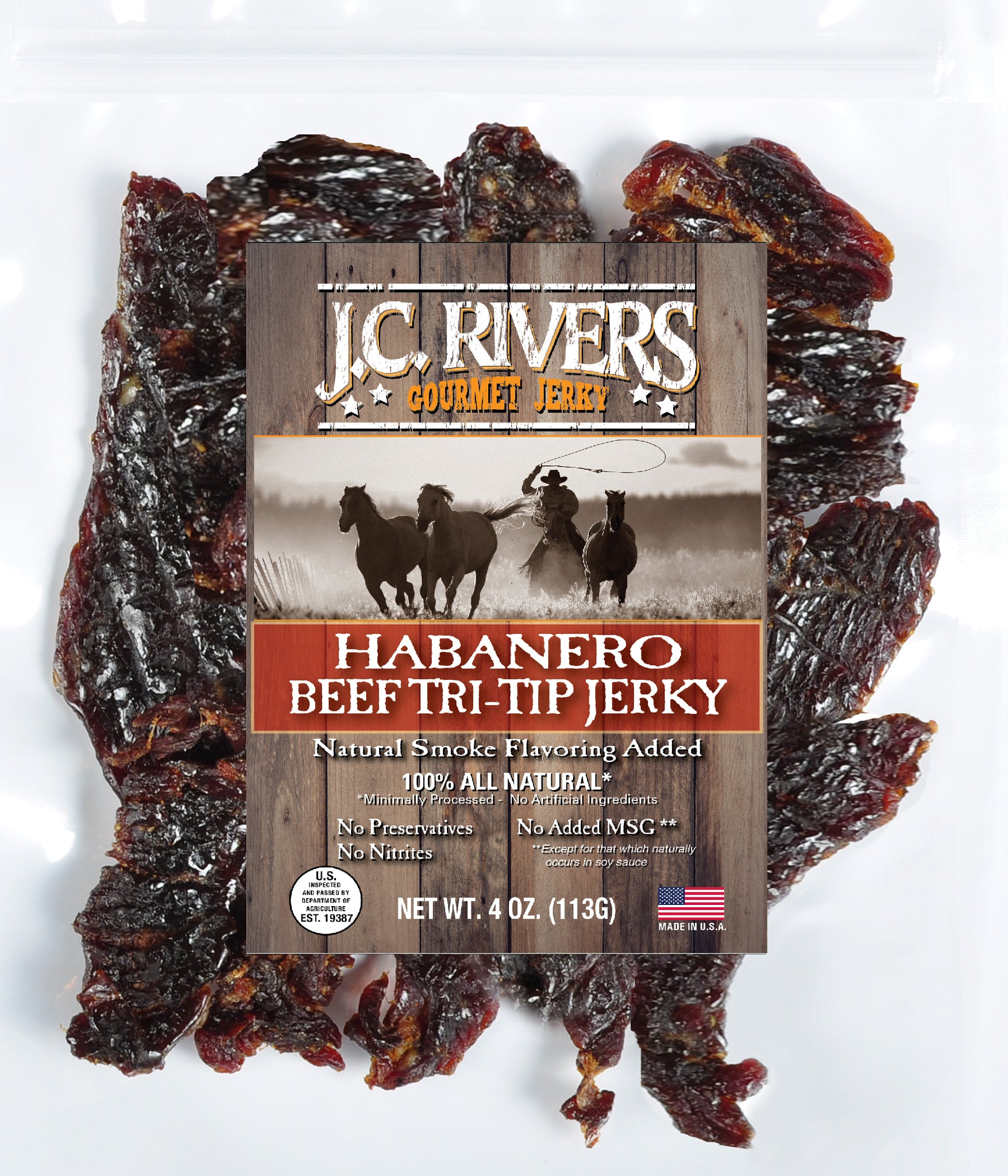 Habanero Beef Tri-Tip Jerky