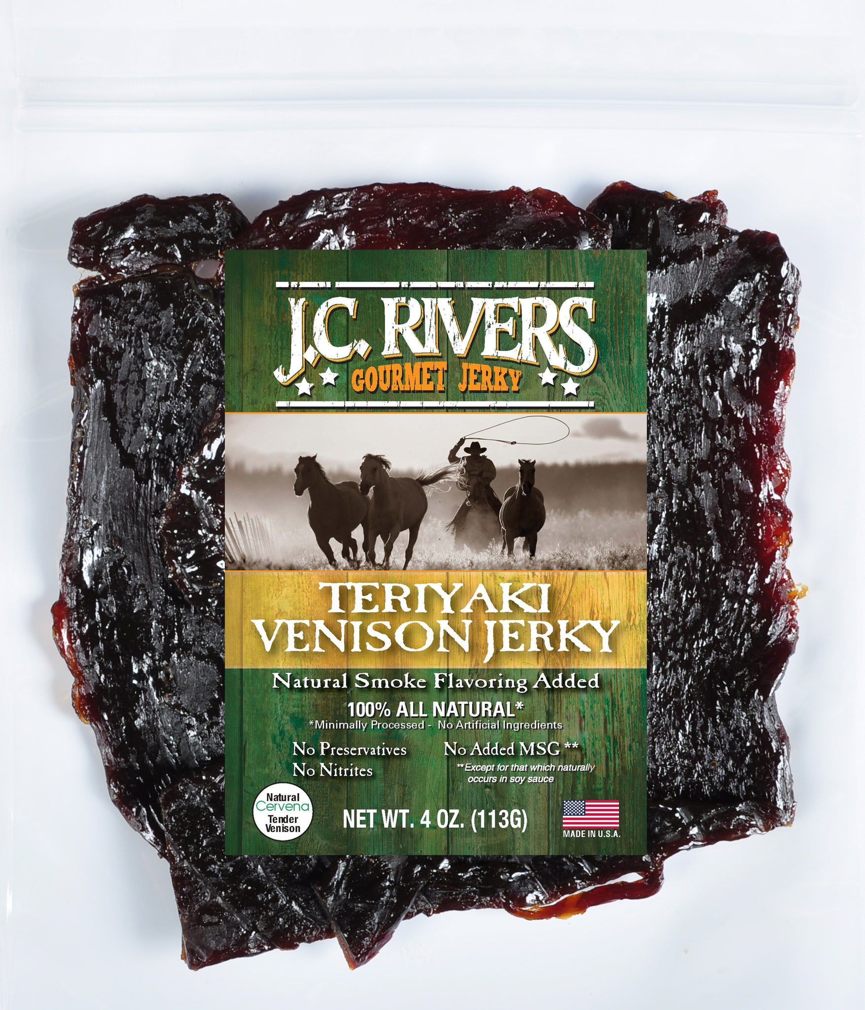 Teriyaki Venison Jerky